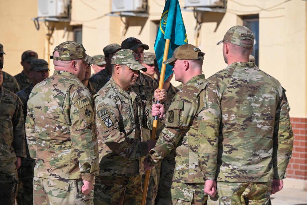 11th Missile Defense Battery Change of Responsibility Ceremony