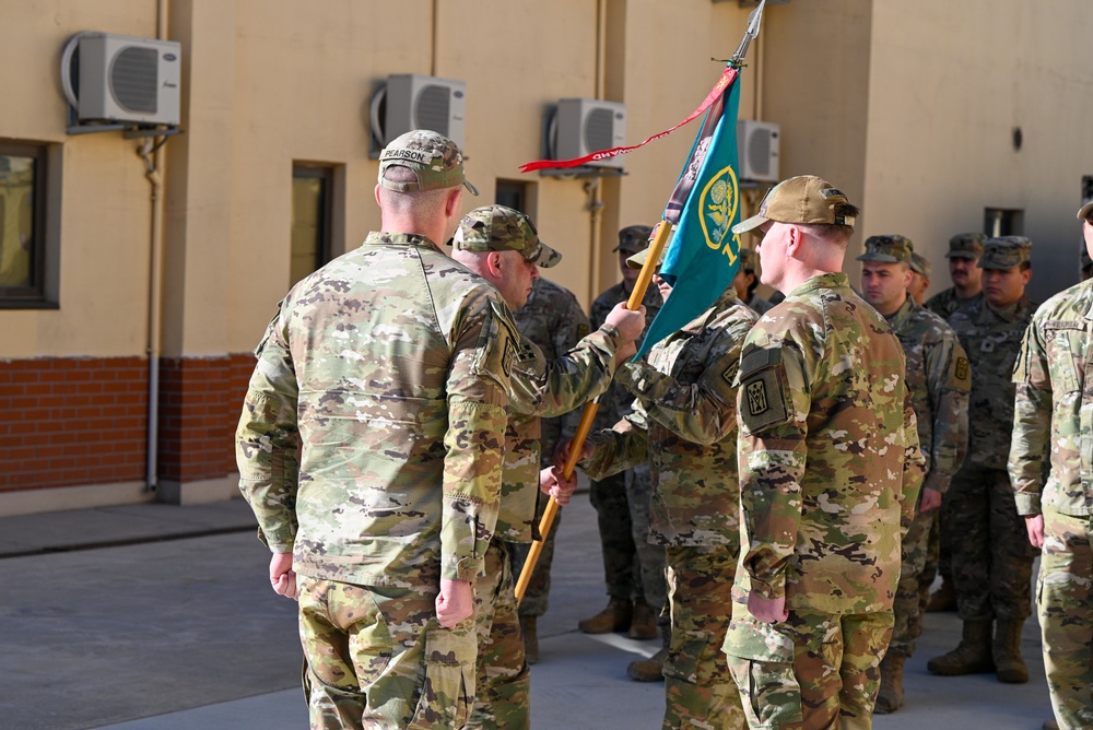 11th Missile Defense Battery Change of Responsibility Ceremony