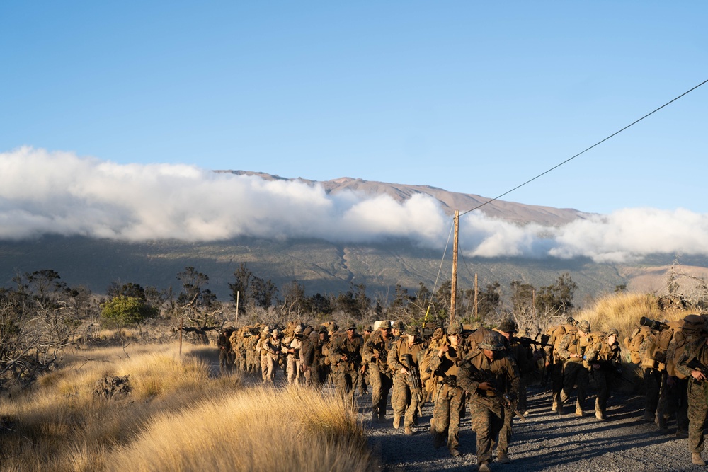 3d LCT conducts a 6-mile hike at PTA