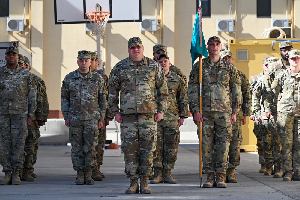 11th Missile Defense Battery Change of Responsibility Ceremony