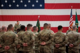 Casing the Colors: Washington National Guard military police detachment ready for Spartan Shield deployment