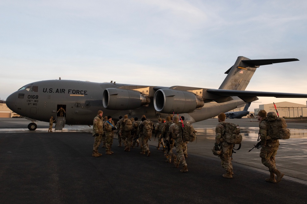 JBER Airmen and Soldiers conduct expeditionary deployment operations during Arctic Aloha 24