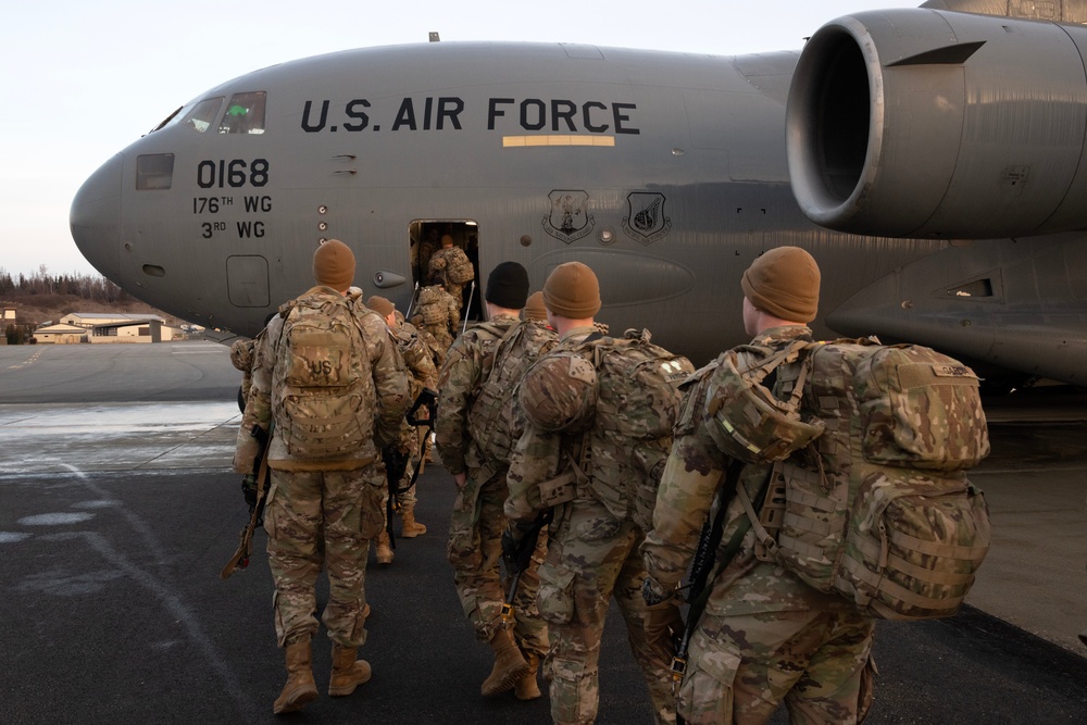 JBER Airmen and Soldiers conduct expeditionary deployment operations during Arctic Aloha 24