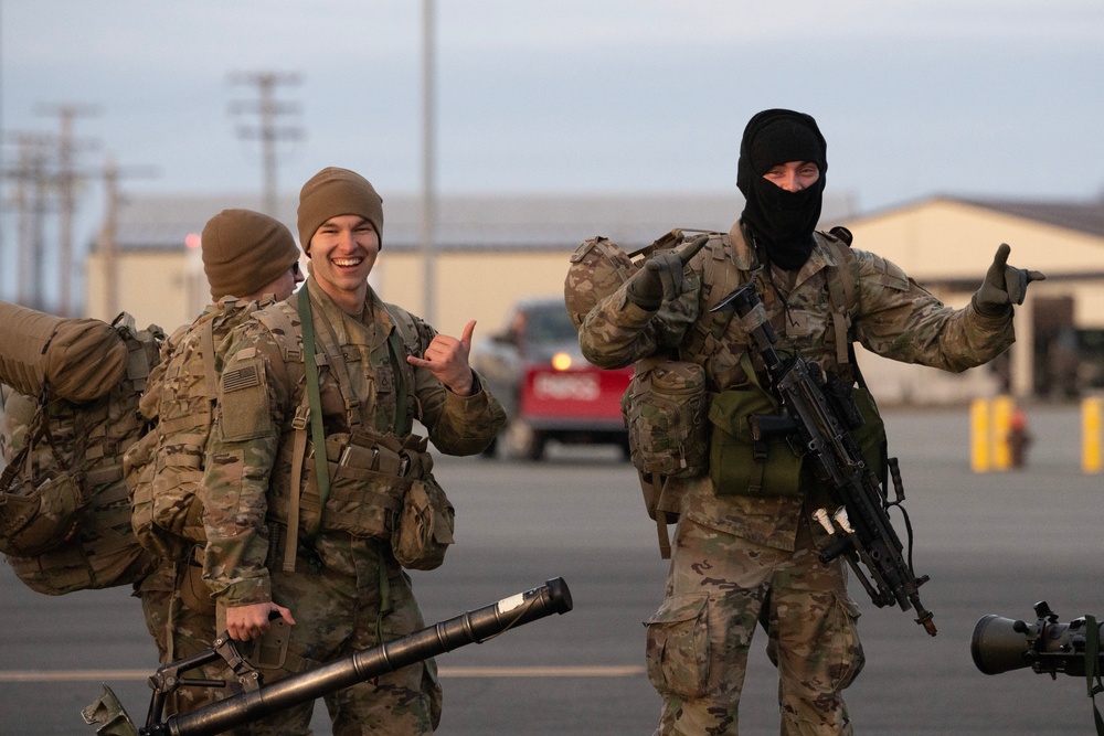 JBER Airmen and Soldiers conduct expeditionary deployment operations during Arctic Aloha 24