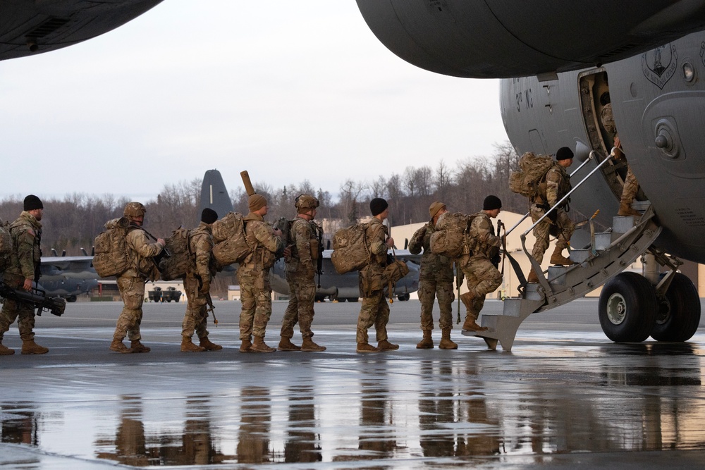 JBER Airmen and Soldiers conduct expeditionary deployment operations during Arctic Aloha 24