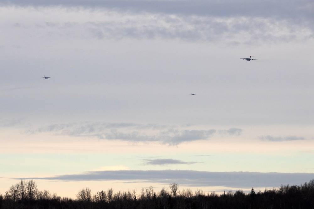 JBER Airmen and Soldiers conduct expeditionary deployment operations during Arctic Aloha 24