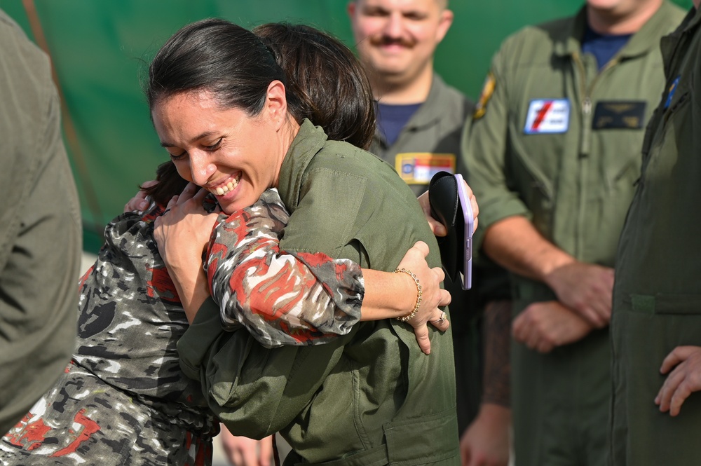 Rescue Reunion - Coast Guard hosts return of 4 divers saved off the coast of North Carolina