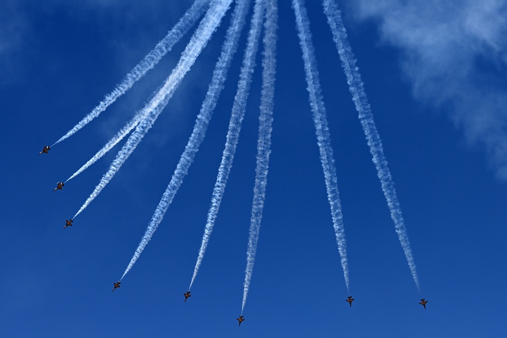 US military participates in Seoul ADEX 23 with flyovers, aerial demonstrations, static displays