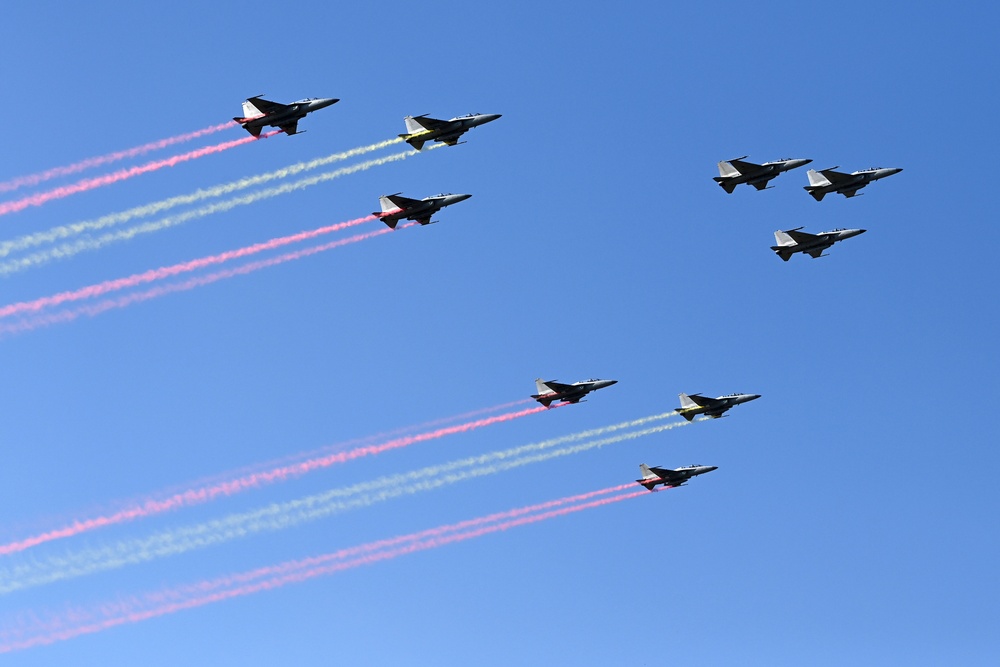 US military participates in Seoul ADEX 23 with flyovers, aerial demonstrations, static displays