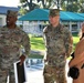 Promotion Ceremony Command Sergeant Major Juan Guevara