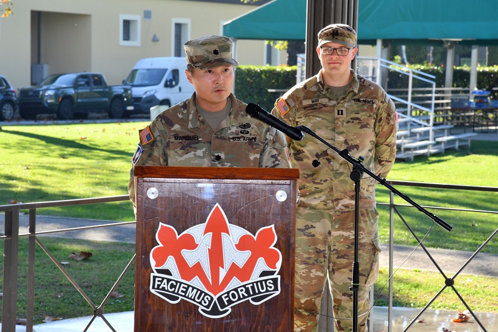 509th Strategic Signal Battalion, 2nd Theater Signal Brigade, Change of Responsibility Ceremony