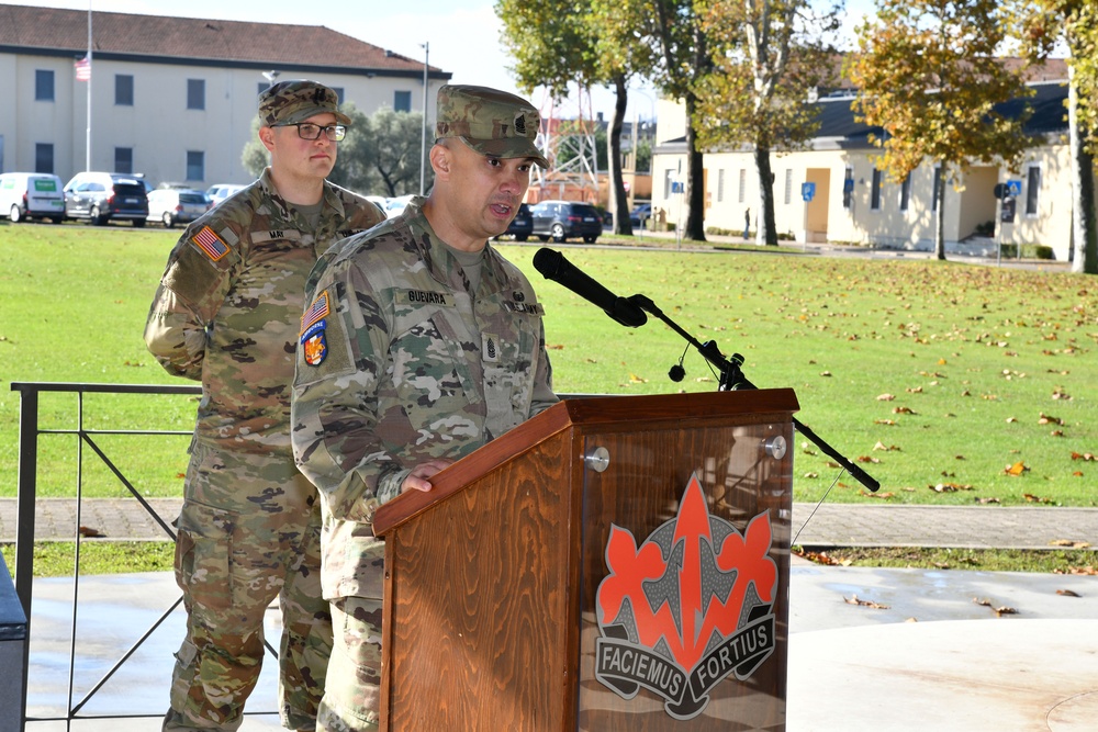 509th Strategic Signal Battalion, 2nd Theater Signal Brigade, Change of Responsibility Ceremony