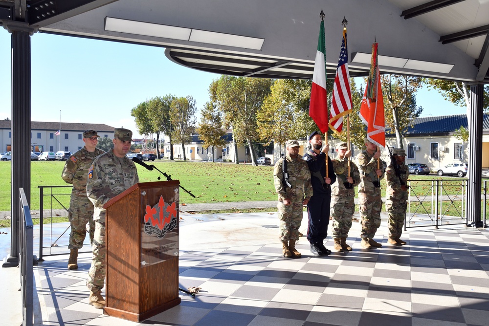 509th Strategic Signal Battalion, 2nd Theater Signal Brigade, Change of Responsibility Ceremony