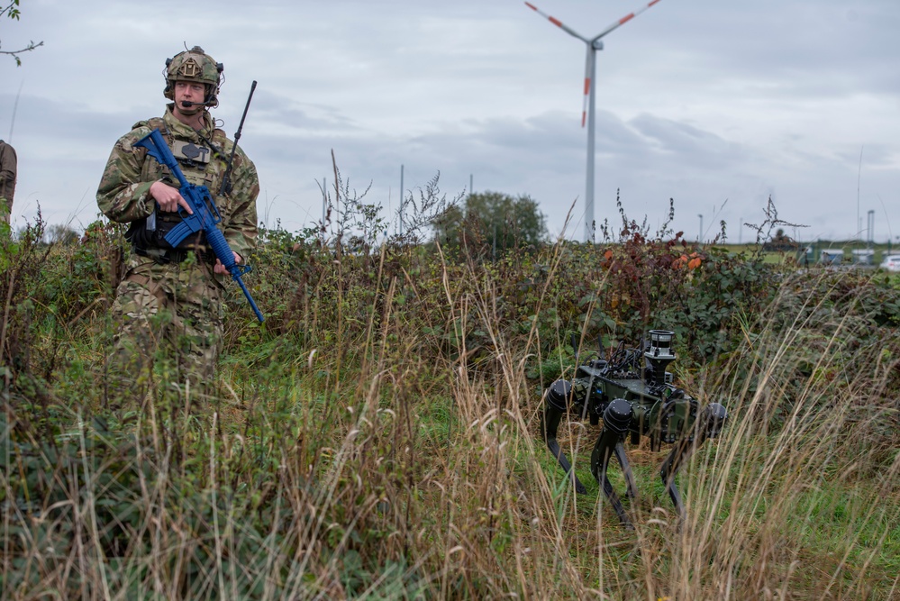 435th SFS hosts robodog training, implements AI technology