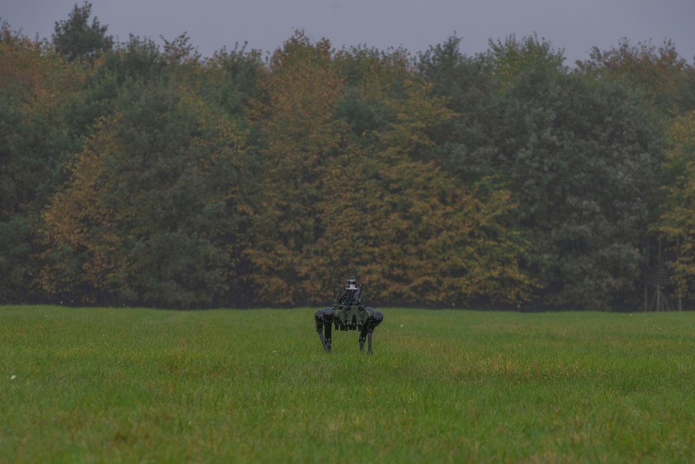 435th SFS hosts robodog training, implements AI technology