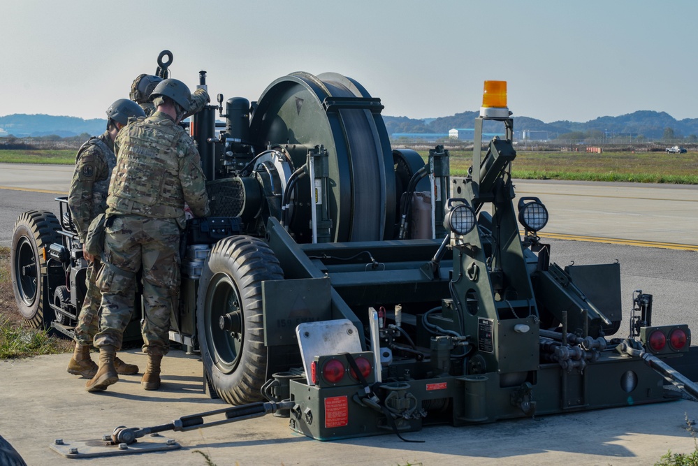 Osan utilizes alternate landing strip during Vigilant Defense 24