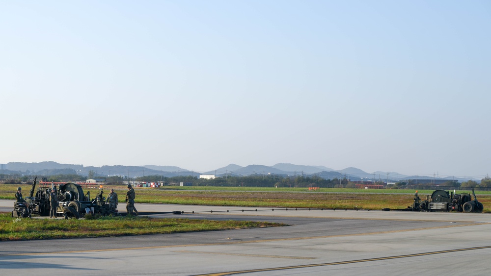 Osan utilizes alternate landing strip during Vigilant Defense 24