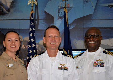 NHC Charleston Command Officer, Executive Officer, and CDR Martin