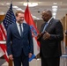 SD Austin hosts Bilateral Meeting with Croatia DM Banozic