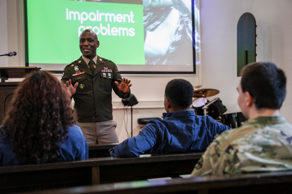 21st Theater Sustainment Command hosts Performance for Life Seminar for first term Soldiers