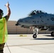 A-10C Thunderbolt II hot-pit refueling at Nellis AFB