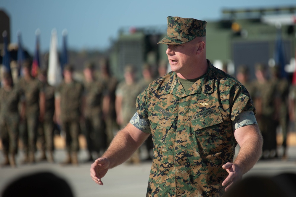 Sgt. Maj. Gerhardt Relief &amp; Appointment Ceremony