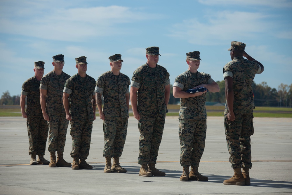 Sgt. Maj. Gerhardt Relief &amp; Appointment Ceremony
