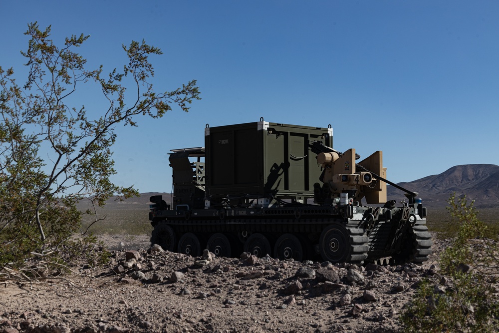 Marine Corps Warfighting Lab, IBX30 employ new technology for unmanned convoy during Exercise Apollo Shield