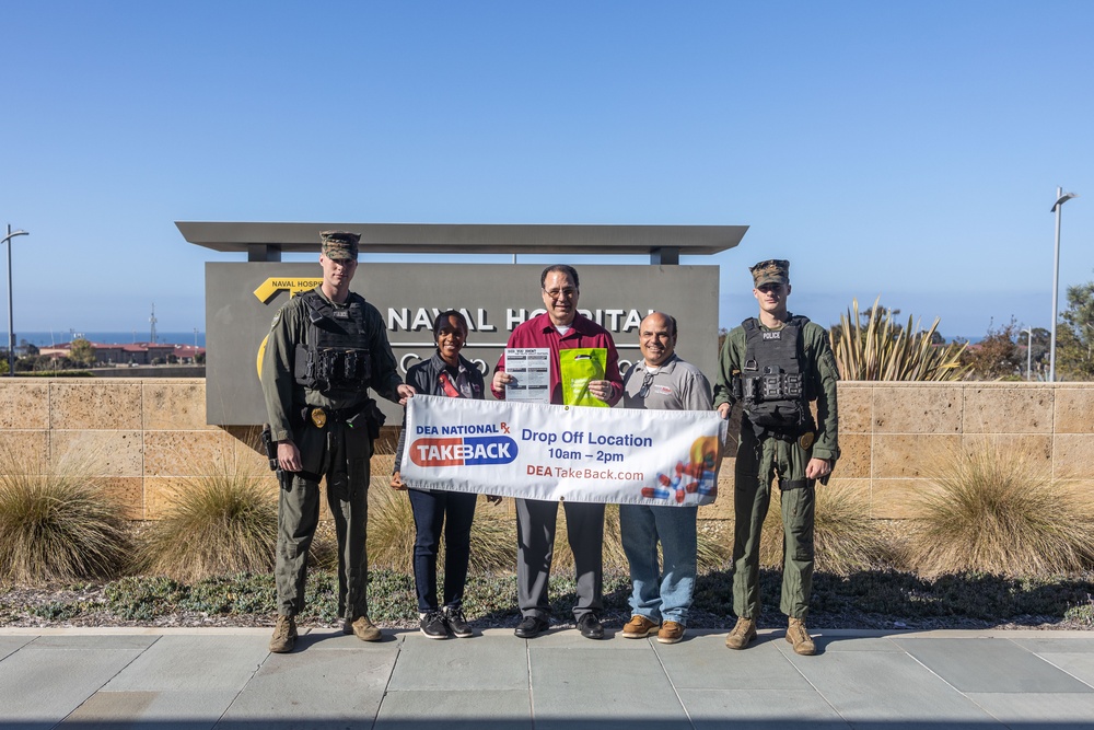 Camp Pendleton PMO holds DEA National Prescription Drug Take Back Day