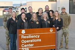 173rd Fighter Wing Resiliency Operations Center fully staffed