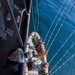 USS Abraham Lincoln Sailors conduct small boat operations