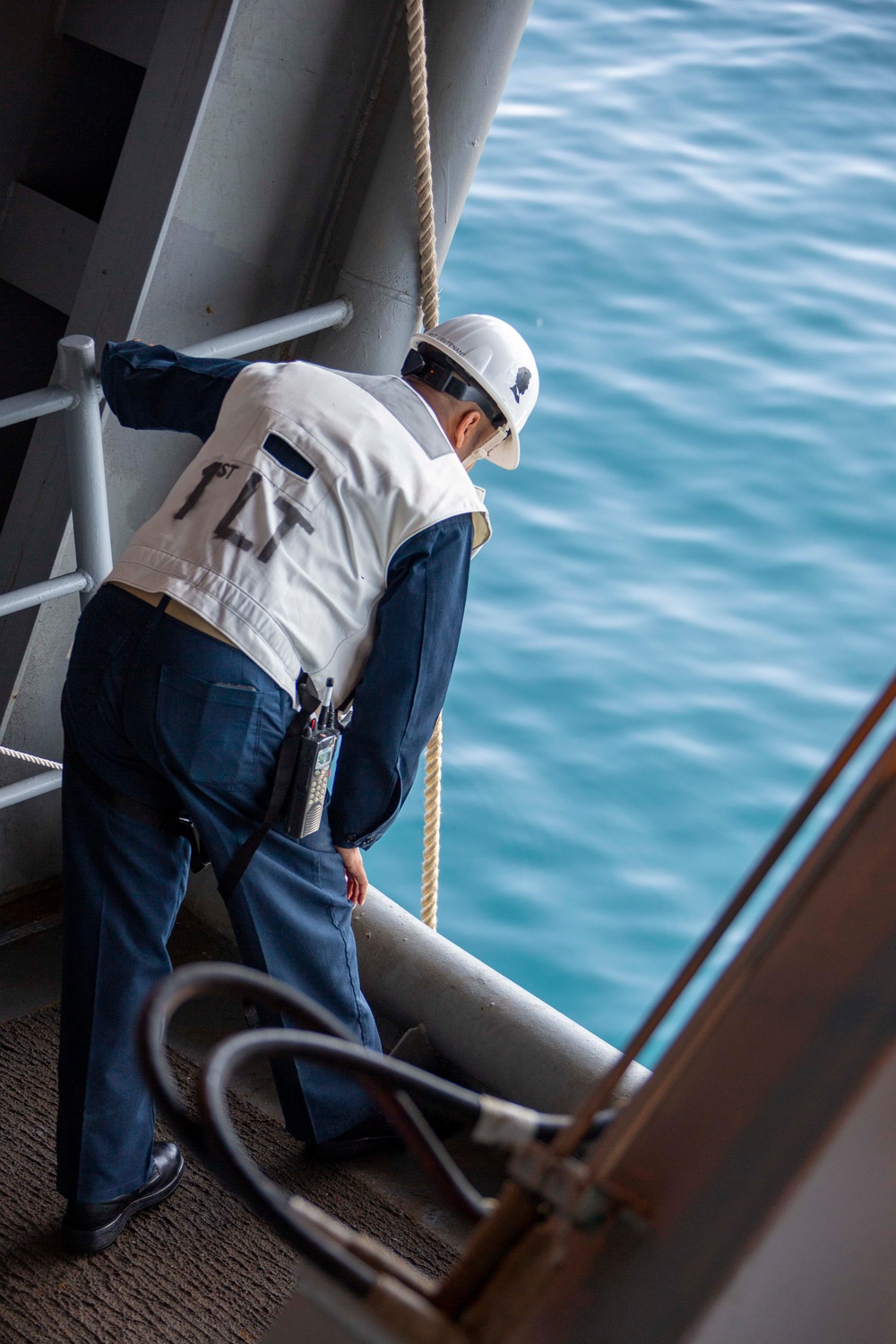 USS Abraham Lincoln Sailors conduct small boat operations