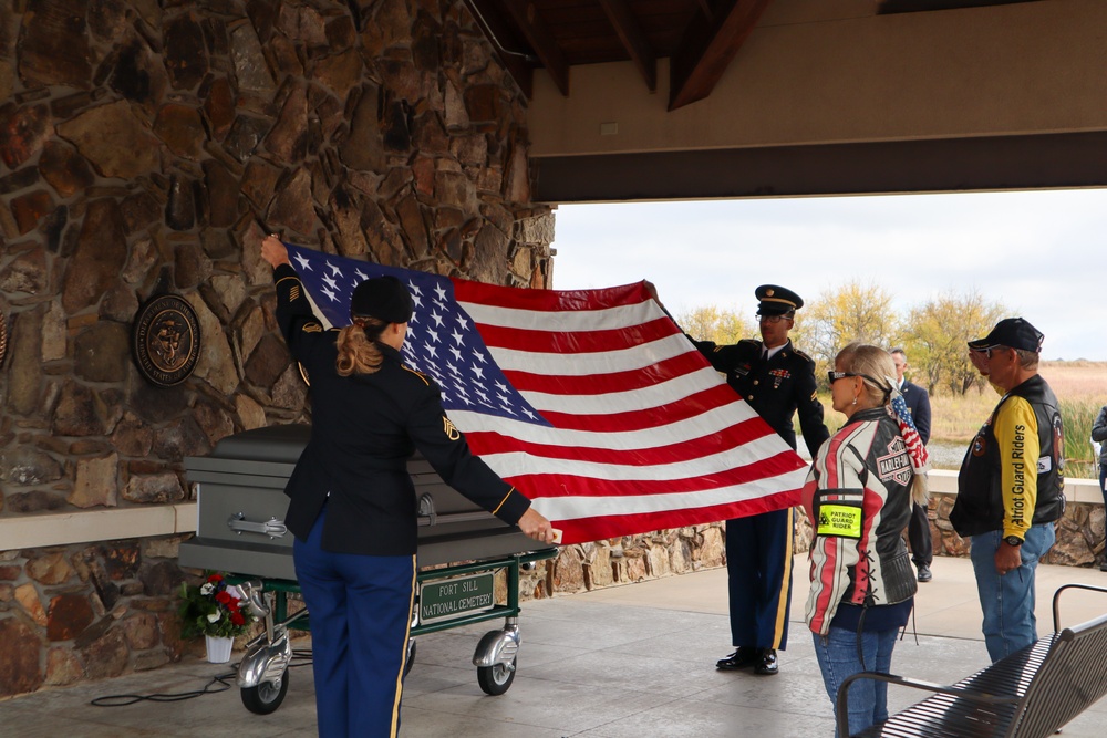 Fort Sill National Ceremony holds unclaimed Veteran service
