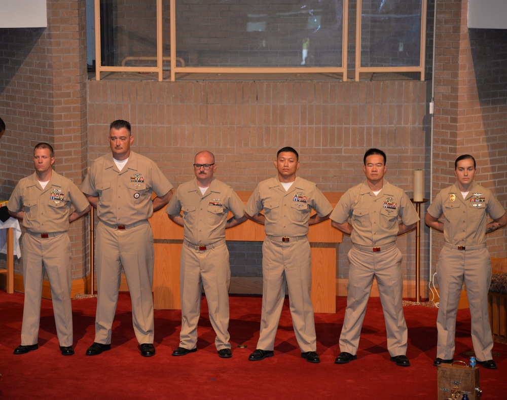 Naval Weapons Station, Navy Chief Pinning Ceremony