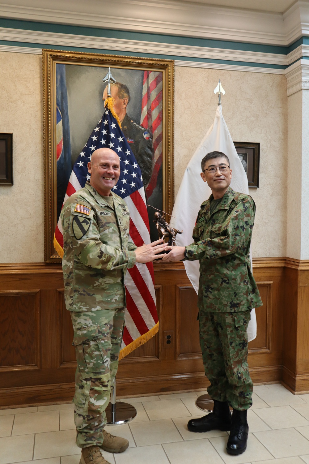 Fort Sill hosts MG Naonobu Koyama