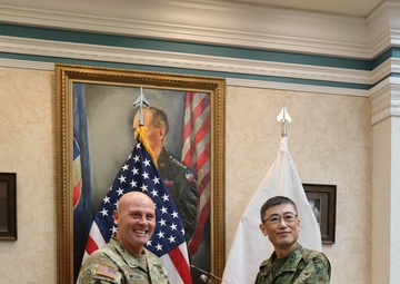 Fort Sill hosts MG Naonobu Koyama