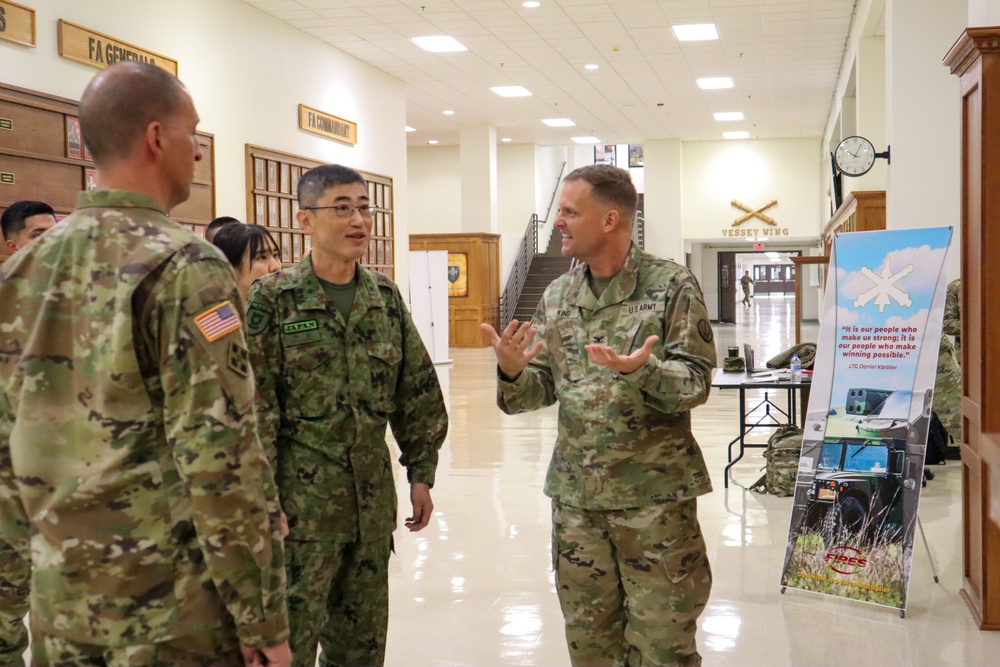 Fort Sill hosts MG Naonobu Koyama