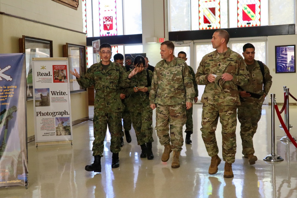 Fort Sill hosts MG Naonobu Koyama