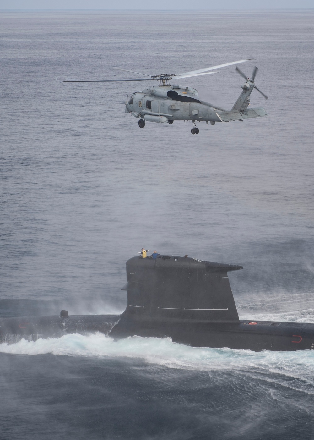 US, Chilean Navies Perform Hoisting Exercise