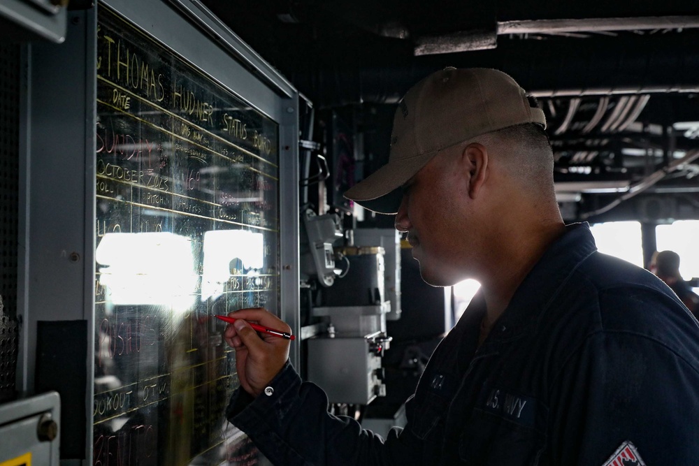 USS Thomas Hudner Deploys in U.S. 6th Fleet