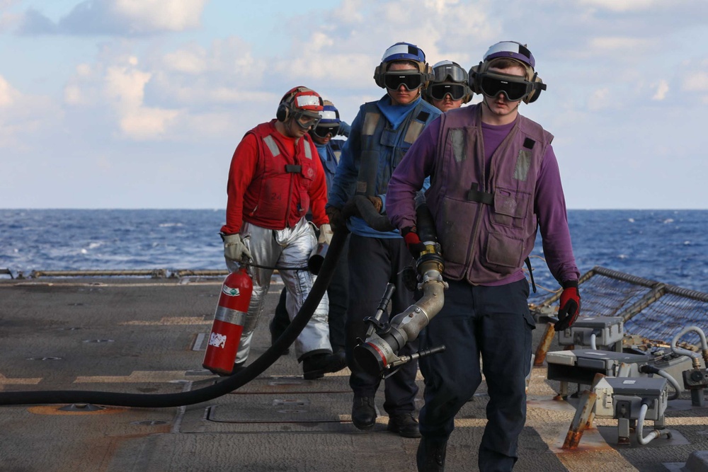 USS Thomas Hudner Deploys in U.S. 6th Fleet