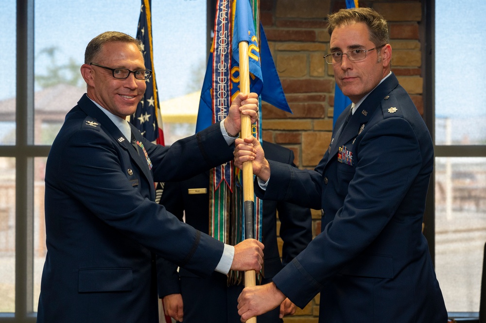 429th Attack Squadron change of command