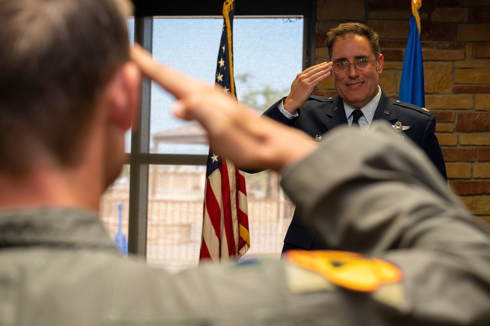 429th Attack Squadron change of command