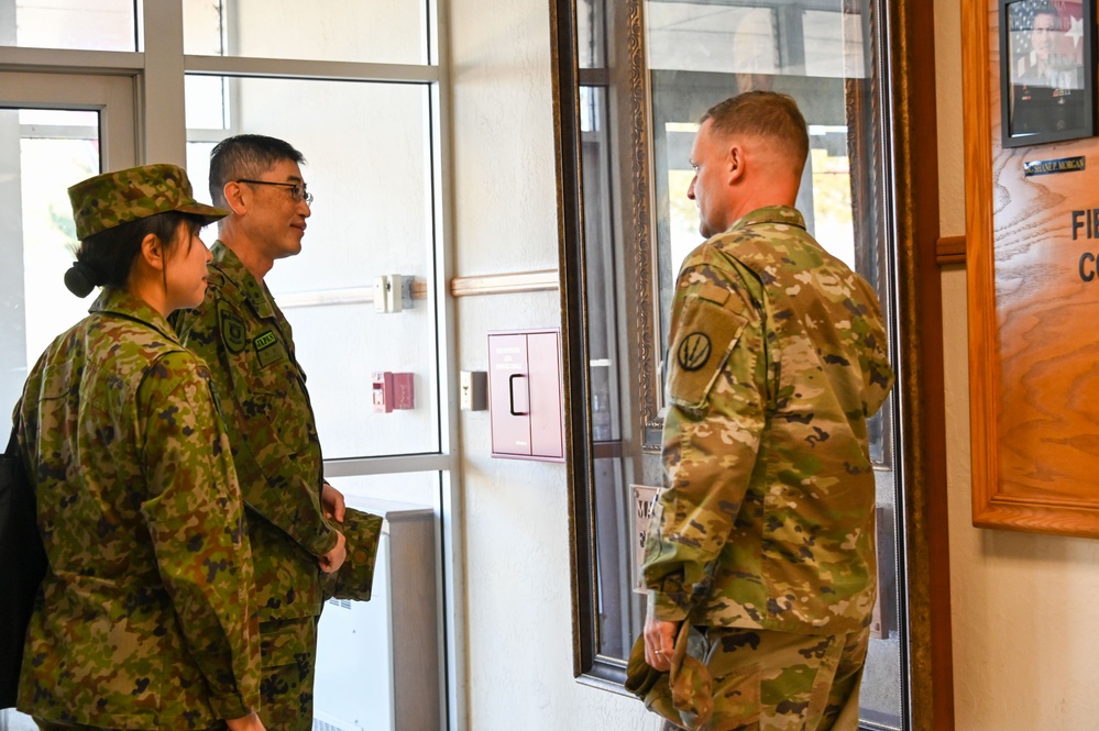 34th commandant of the GSDF Air Defense School Maj. Gen. Naonobu Koyama