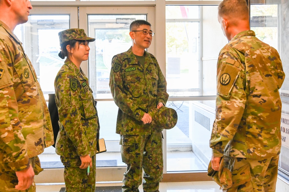 34th commandant of the GSDF Air Defense School Maj. Gen. Naonobu Koyama