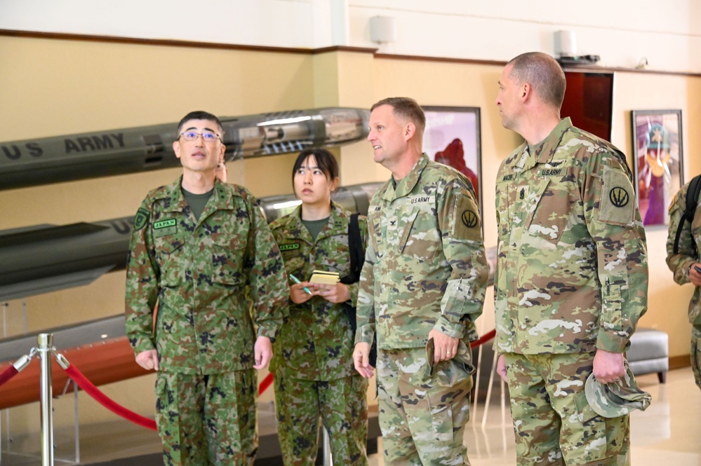 34th commandant of the GSDF Air Defense School Maj. Gen. Naonobu Koyama