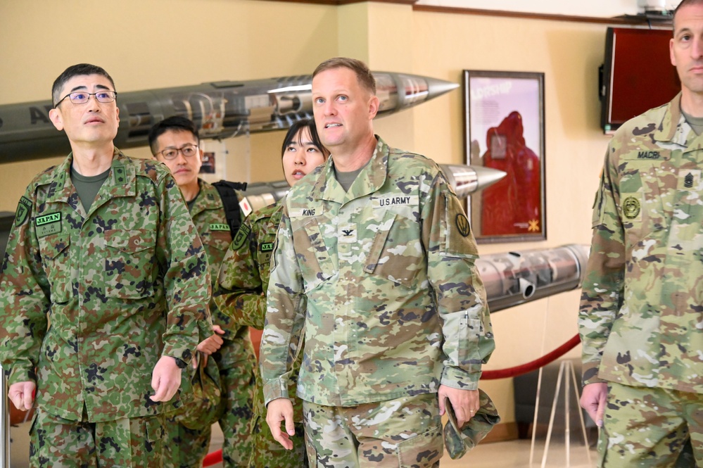 34th commandant of the GSDF Air Defense School Maj. Gen. Naonobu Koyama