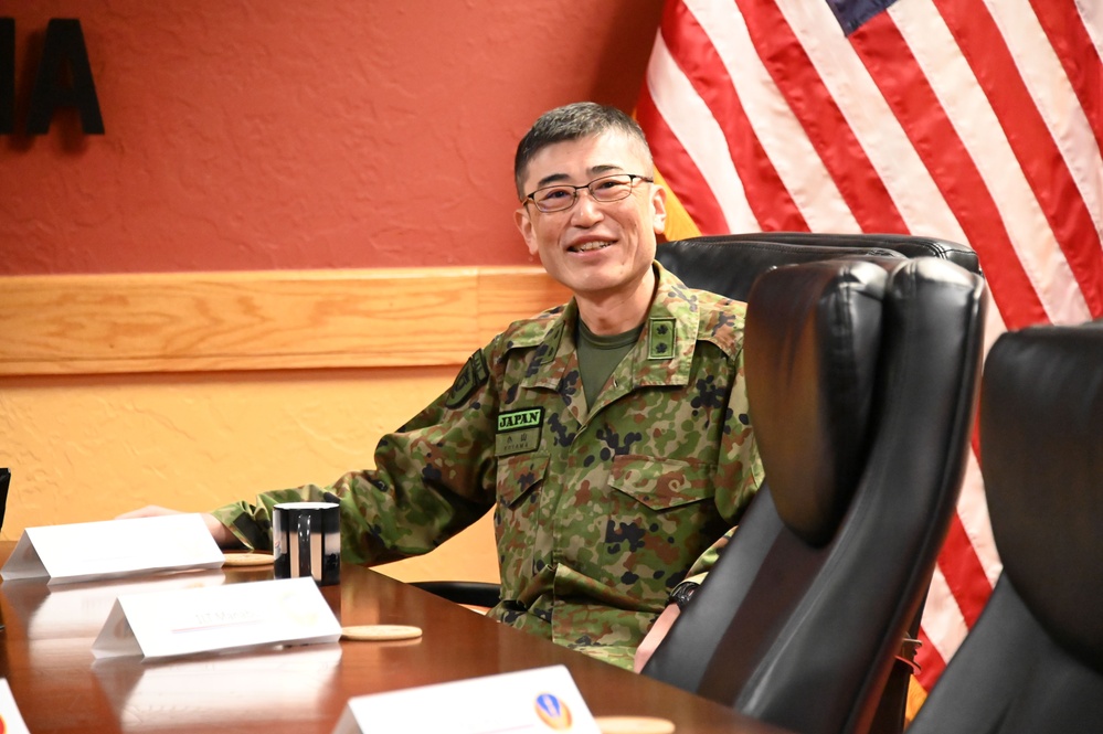 34th commandant of the GSDF Air Defense School Maj. Gen. Naonobu Koyama