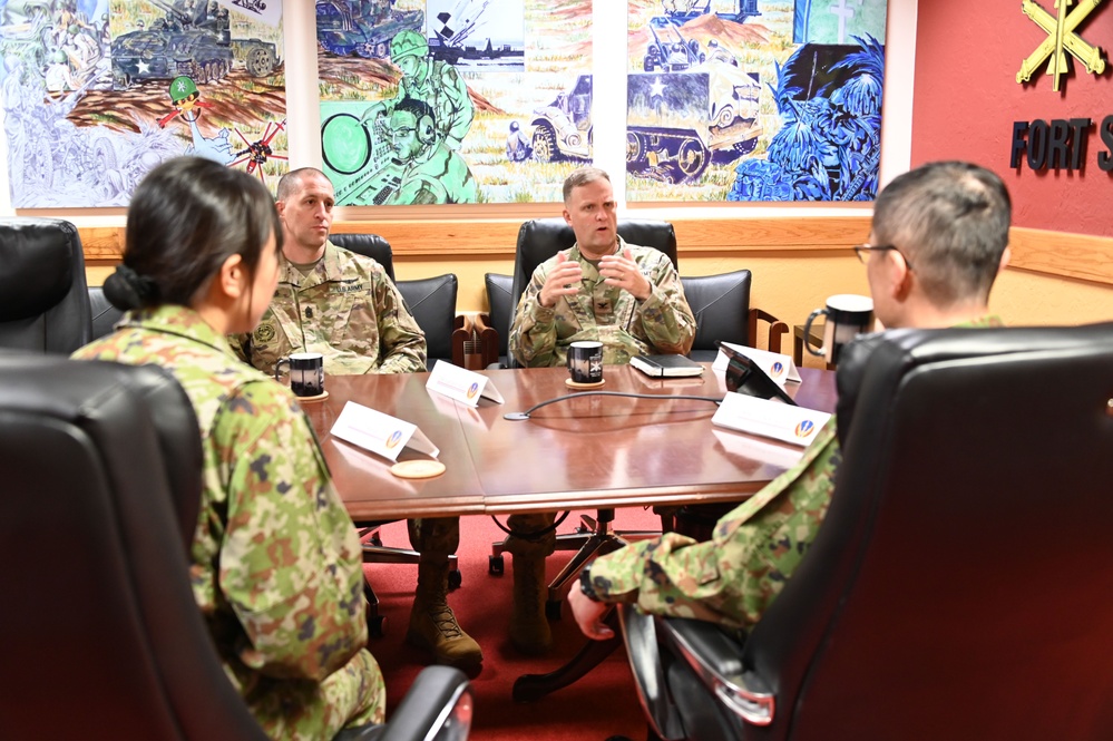 34th commandant of the GSDF Air Defense School Maj. Gen. Naonobu Koyama