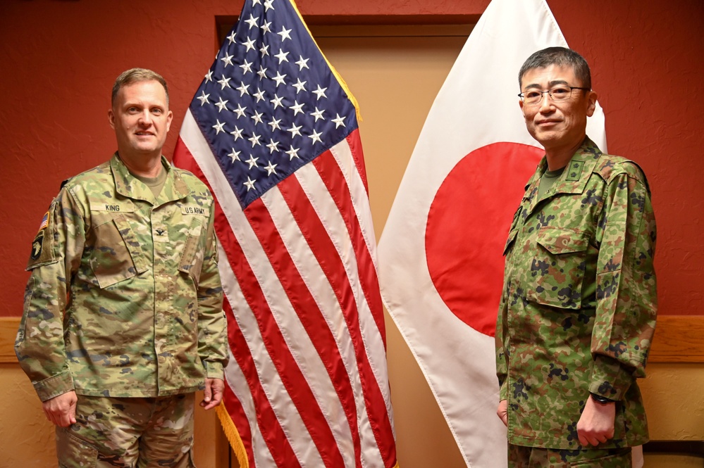 34th commandant of the GSDF Air Defense School Maj. Gen. Naonobu Koyama